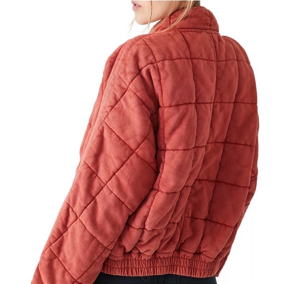 Free People *NWT* Dolman Quilted Jacket: Large - Picture 6 of 12